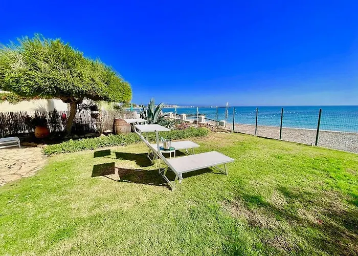 Paradise Beachfront Villa, Porto Columbu, Sardinia *